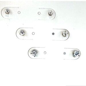 Sterling Silver Cubic Zirconia Earrings
